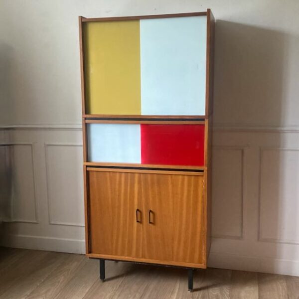 Etagère vitrine années 60